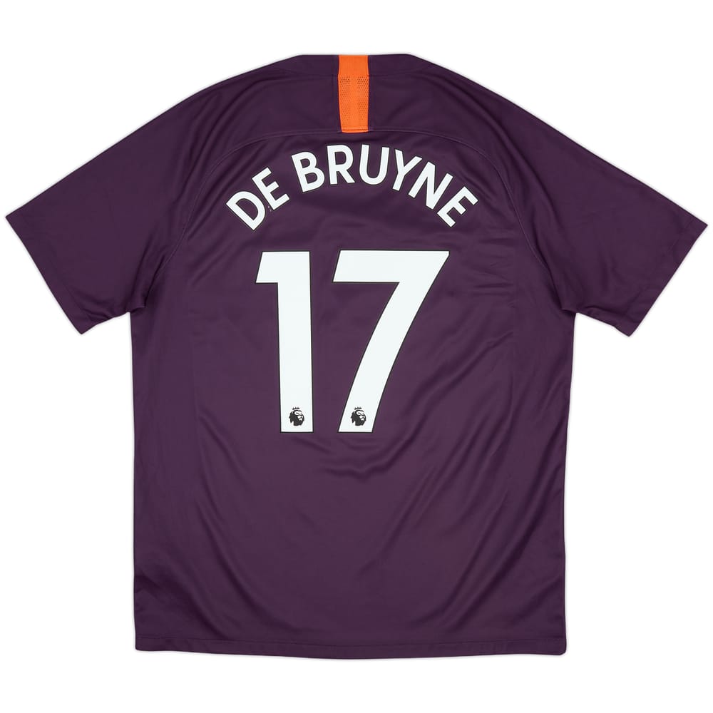 2018-19 Manchester City Third Shirt De Bruyne #17 - 8/10 - (L)