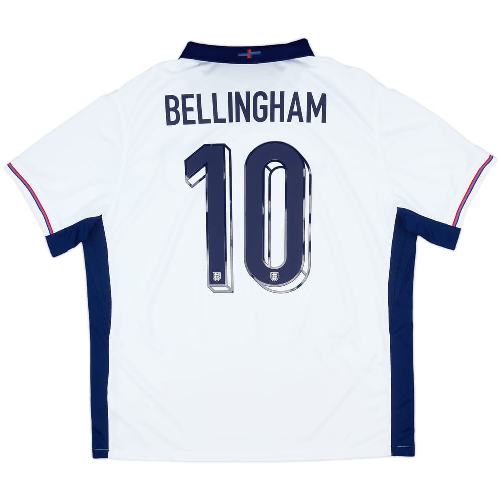 2024-25 England Home Shirt Bellingham #10 - 9/10 - (XL)