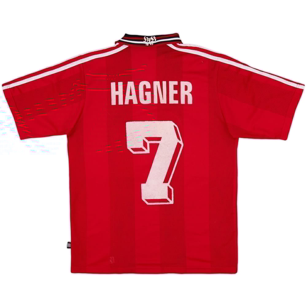 1996-97 Stuttgart Away Shirt Hagner #7 - 6/10 - (XL.Boys)