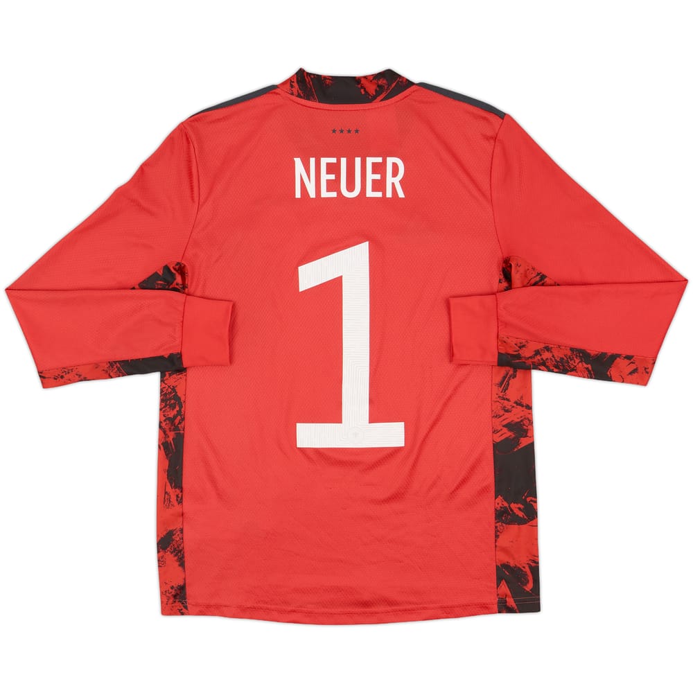 2020-21 Germany GK Shirt Neuer #1 - 8/10 - (L.Boys)