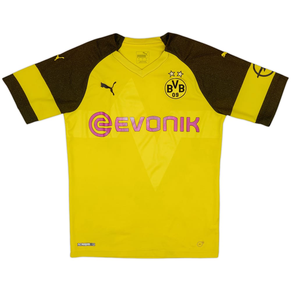 2018-19 Borussia Dortmund Home Shirt - 4/10 - (M)