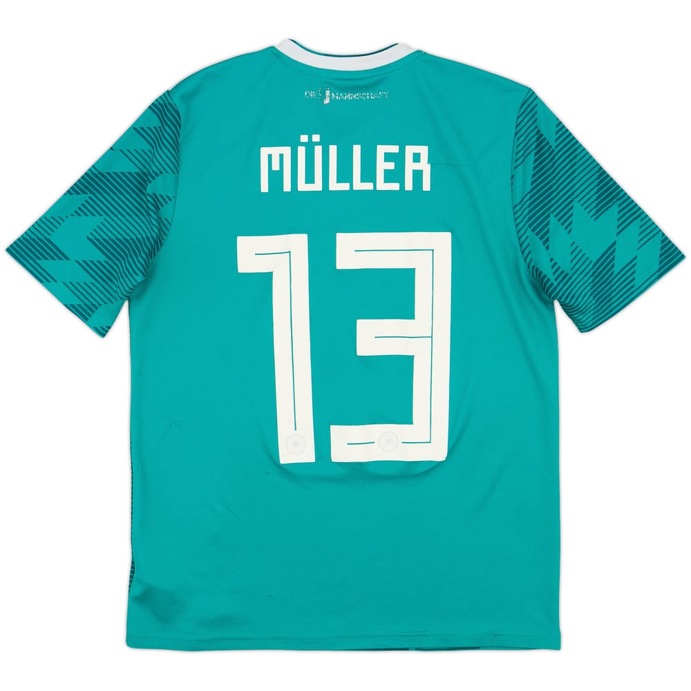2018-19 Germany Away Shirt Muller #13 - 5/10 - (XL.Boys)