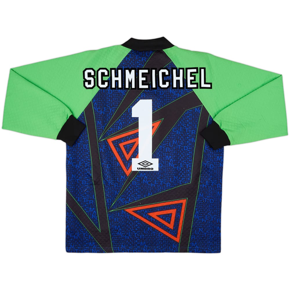 1994-96 Manchester United GK Shirt Schmeichel #1 - 8/10 - (M)