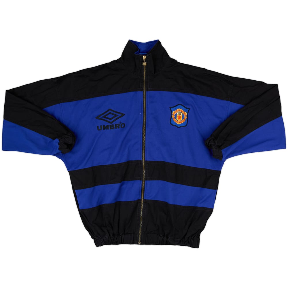 1992-93 Manchester United Umbro Track Jacket - 9/10 - (M)