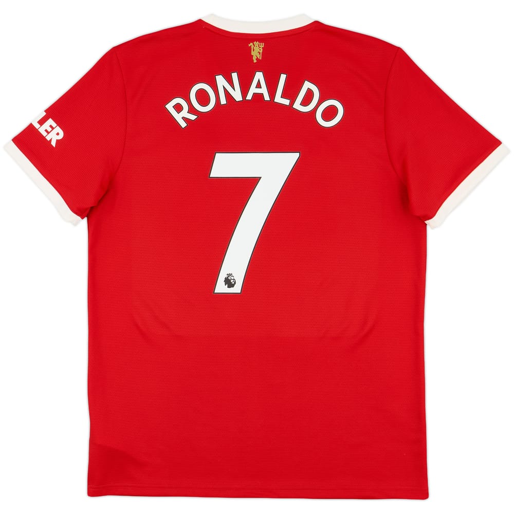2021-22 Manchester United Home Shirt Ronaldo #7 - 10/10 - (L)