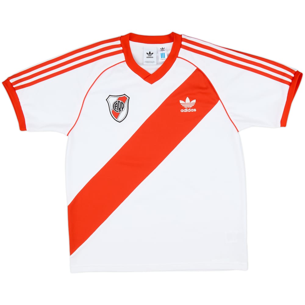 2021 River Plate '1985' adidas Retro Home Shirt #10 #10 - 7/10 - (L)