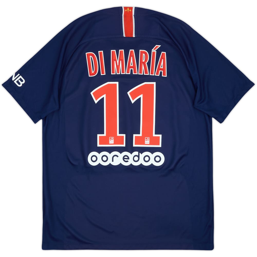 2018-19 Paris Saint-Germain Home Shirt DiMaria #11 - 9/10 - (L)