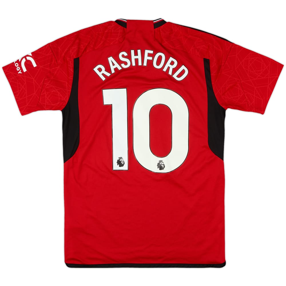 2023-24 Manchester United Home Shirt Rashford #10 - 9/10 - (M)