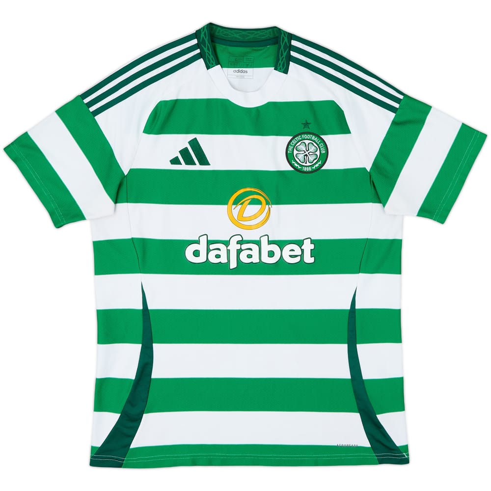 2024-25 Celtic Home Shirt - 8/10 - (L)