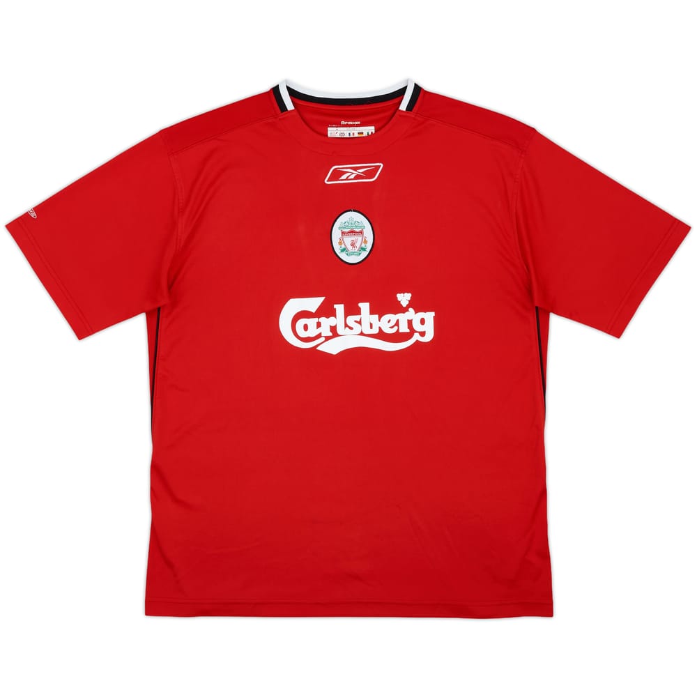 2003-04 Liverpool Reebok Training Shirt - 7/10 - (L)