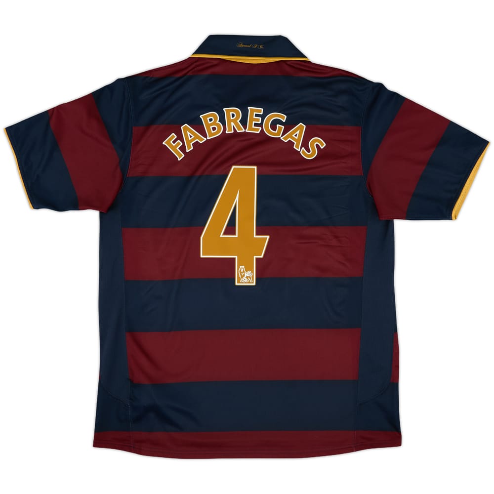 2007-08 Arsenal Third Shirt Fabregas #4 - 8/10 - (L)
