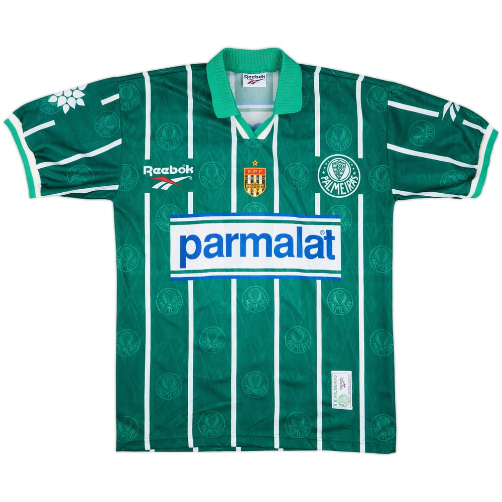 1996 Palmeiras 'Campeonato Paulista' Home Shirt #10 - 9/10 - (M)