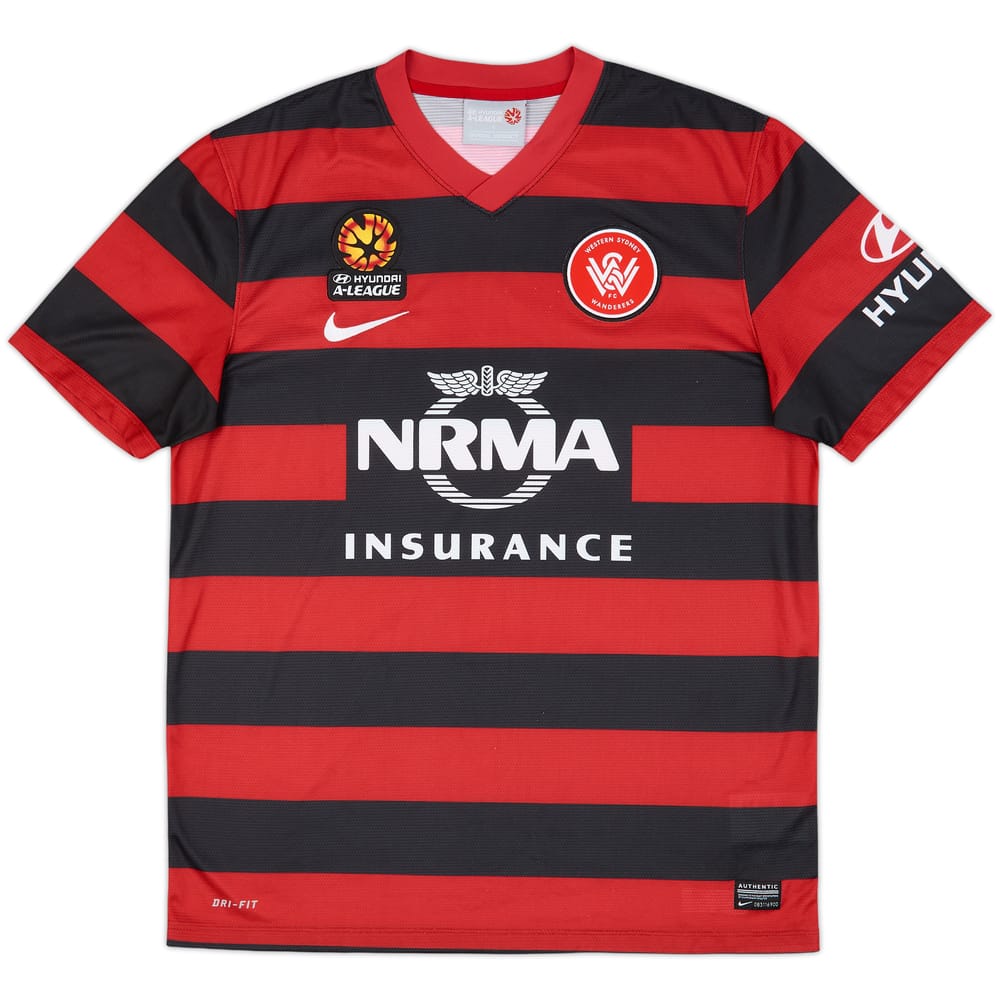 2012-14 Western Sydney Wanderers Home Shirt - 8/10 - (L)