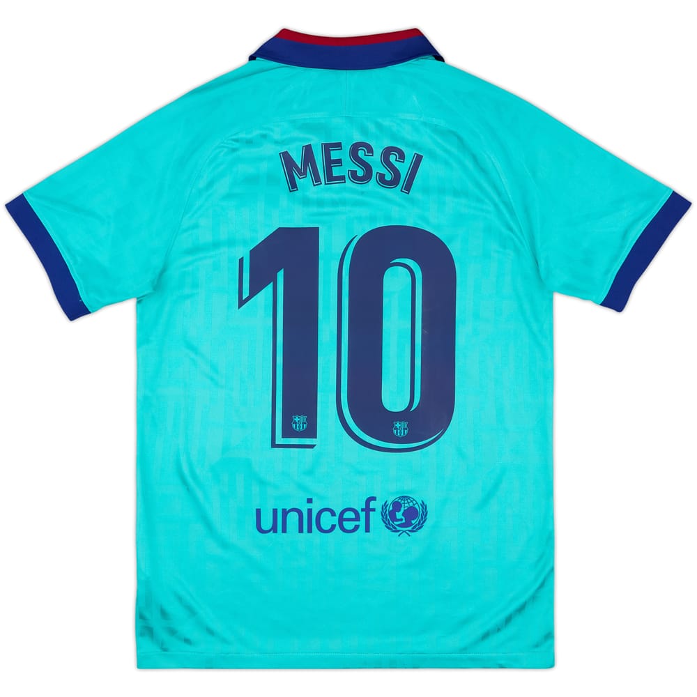 2019-20 Barcelona Third CL Shirt Messi #10 - 10/10 - (M)