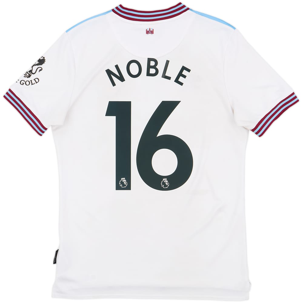 2019-20 West Ham Away Shirt Noble #16 - 5/10 - (M)