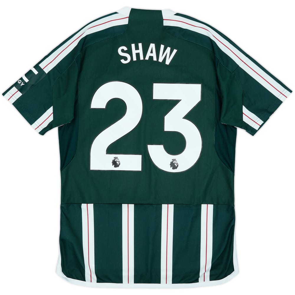 2023-24 Manchester United Away Shirt Shaw #23 - 9/10 - (M)
