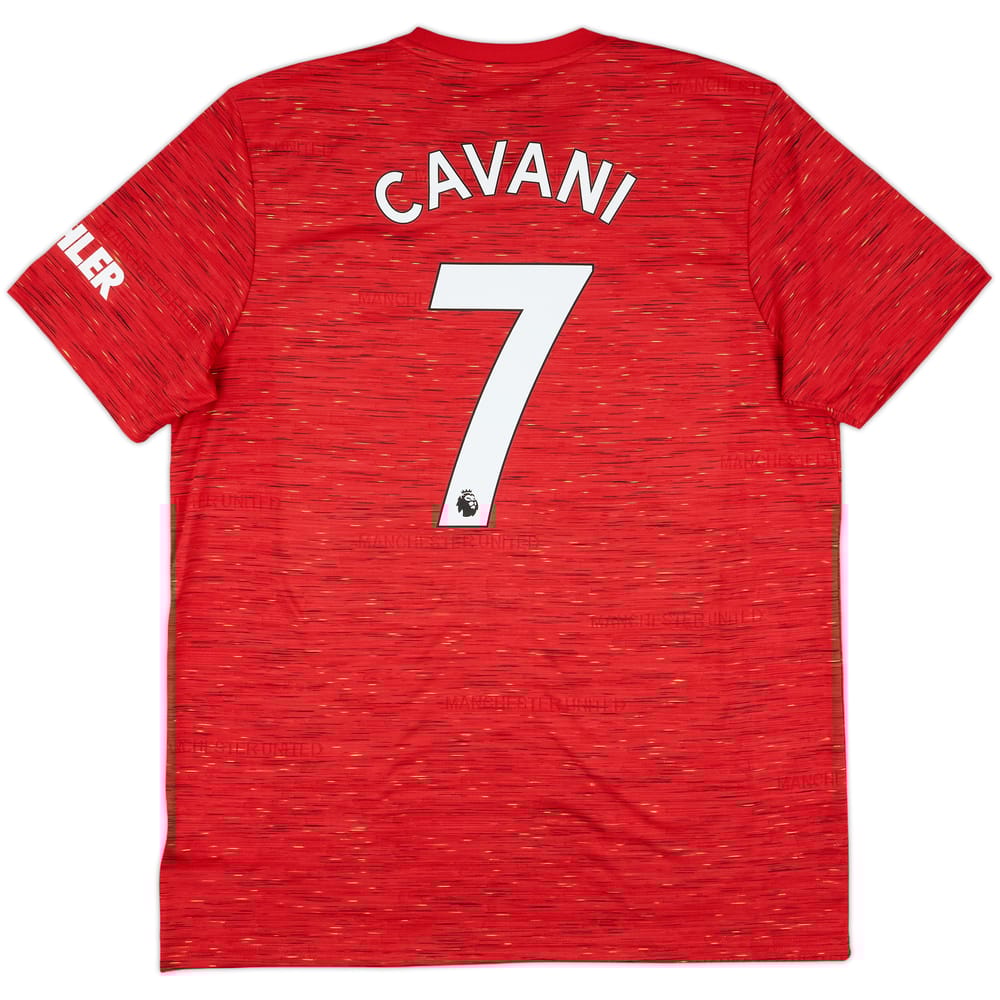 2020-21 Manchester United Home Shirt Cavani #7 - 10/10 - (XL)