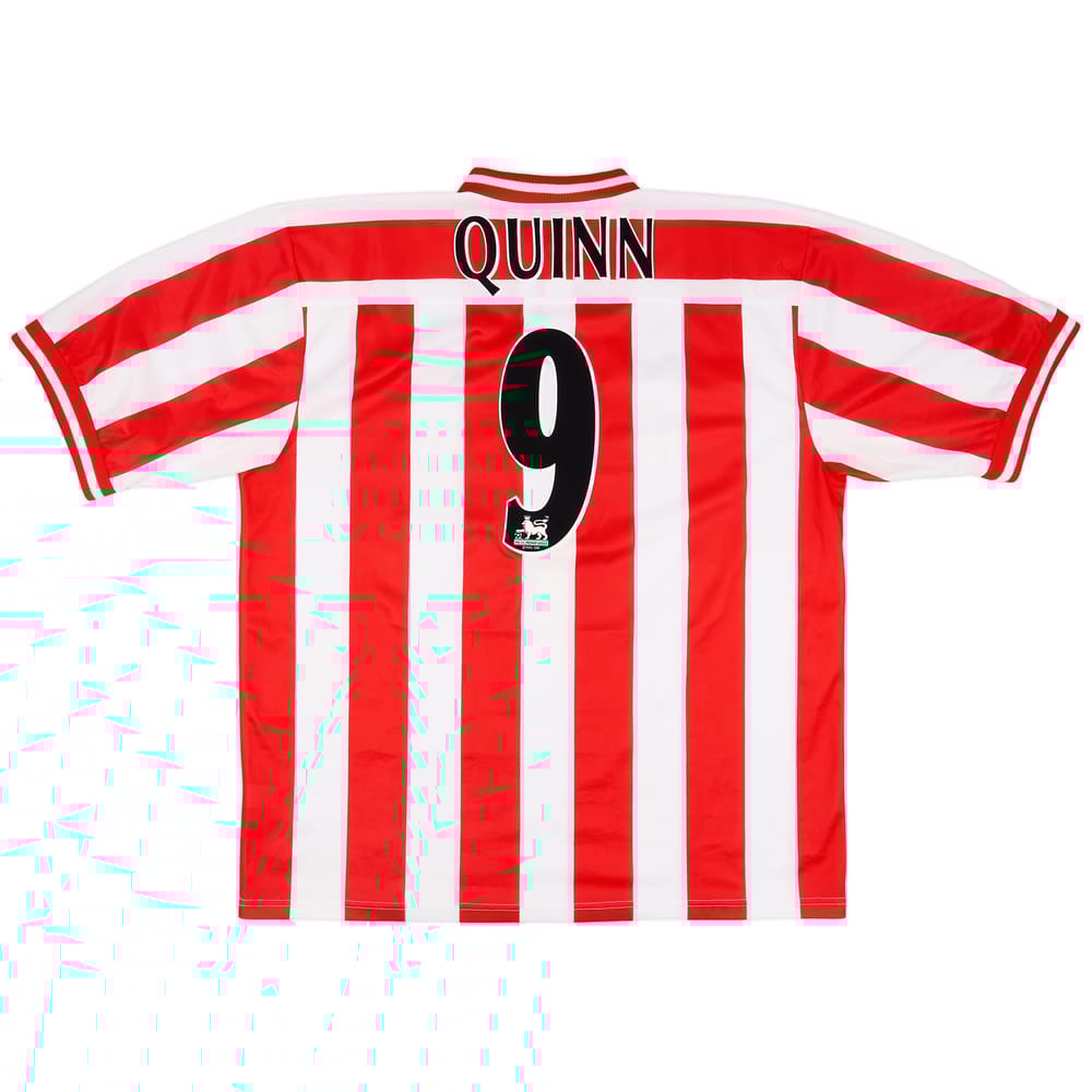 1999-00 Sunderland Home Shirt Quinn #9 - 10/10 - (XXL)