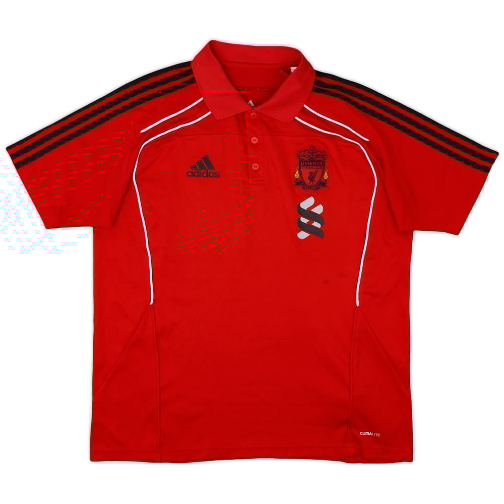 2010-11 Liverpool adidas Polo Shirt - 7/10 - (L/XL)