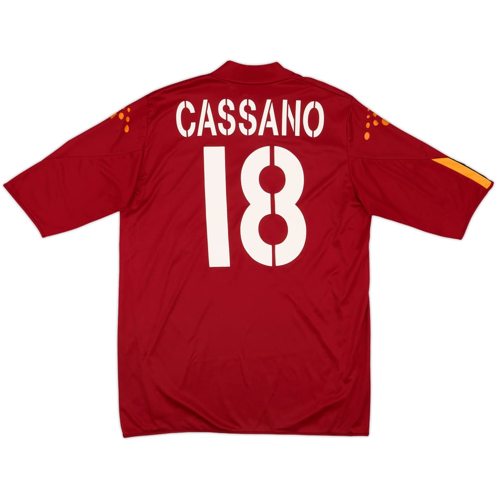 2004-05 Roma Home Shirt Cassano #18 - 8/10 - (M)