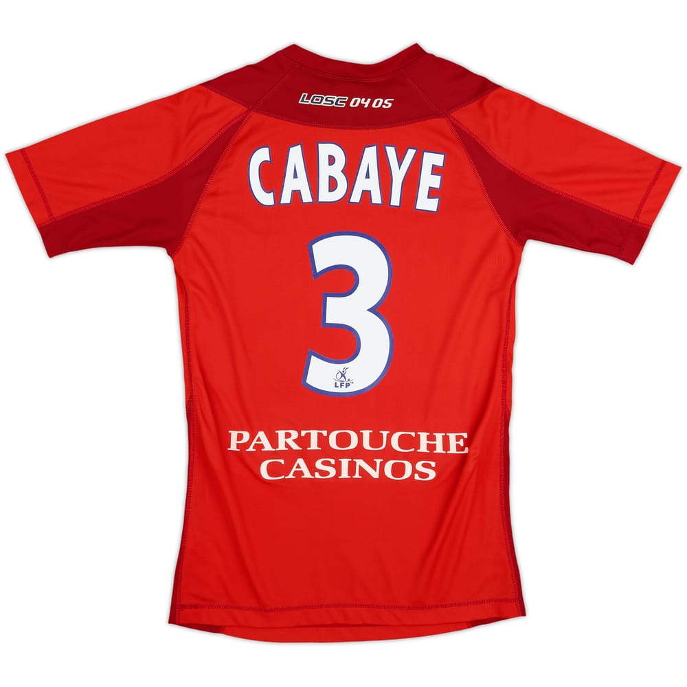 2004-05 Lille Home Shirt Cabaye #3 - 8/10 - (S)