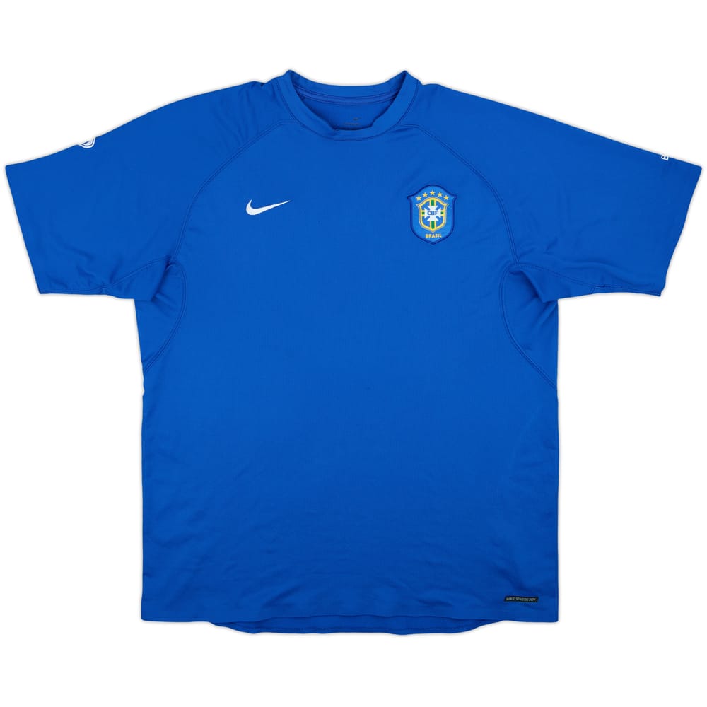 Camiseta Nike versión jugador de entrenamiento de Brazil 2006-07 - 8/10 - (XL)