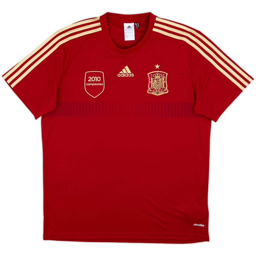 Camiseta adidas '2010 Campeones' de entrenamiento de España 2013-14 - 10/10 - (L)