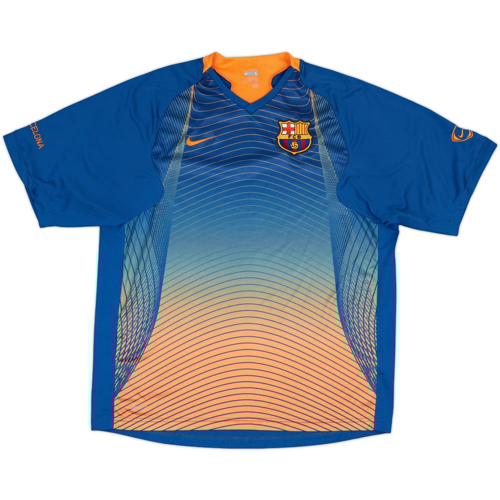 2007-08 Barcelona Nike Training Shirt - 9/10 - (L)