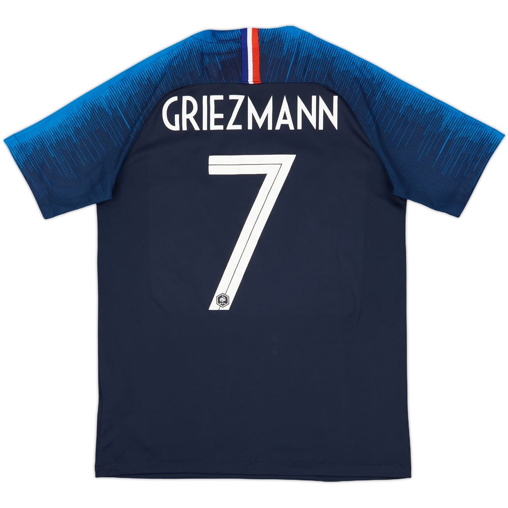 2018 France Home Shirt Griezmann #7 - 7/10 - (S)