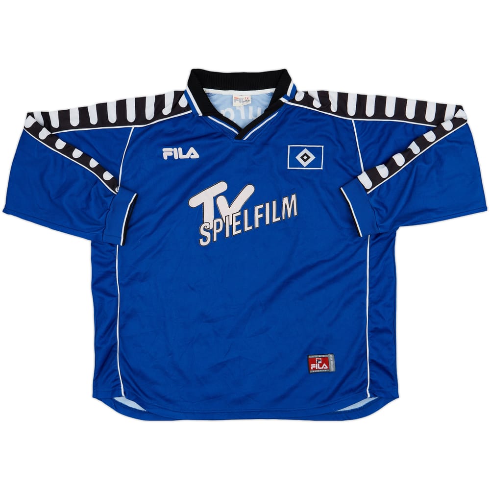 2000-01 Hamburg Away L/S Shirt Rimkus - 8/10 - (XL)