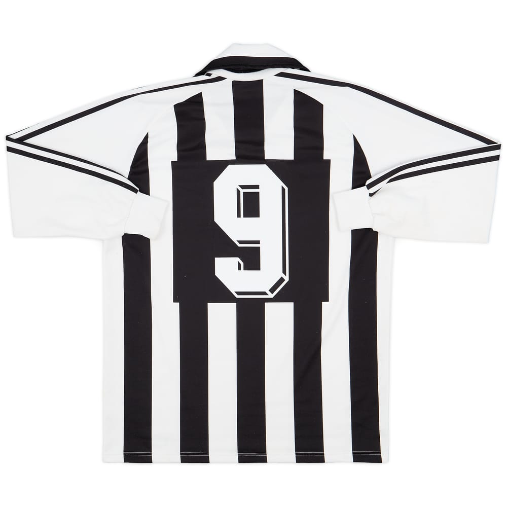 1991-92 Udinese Home L/S Shirt #9 - 7/10 - (M)