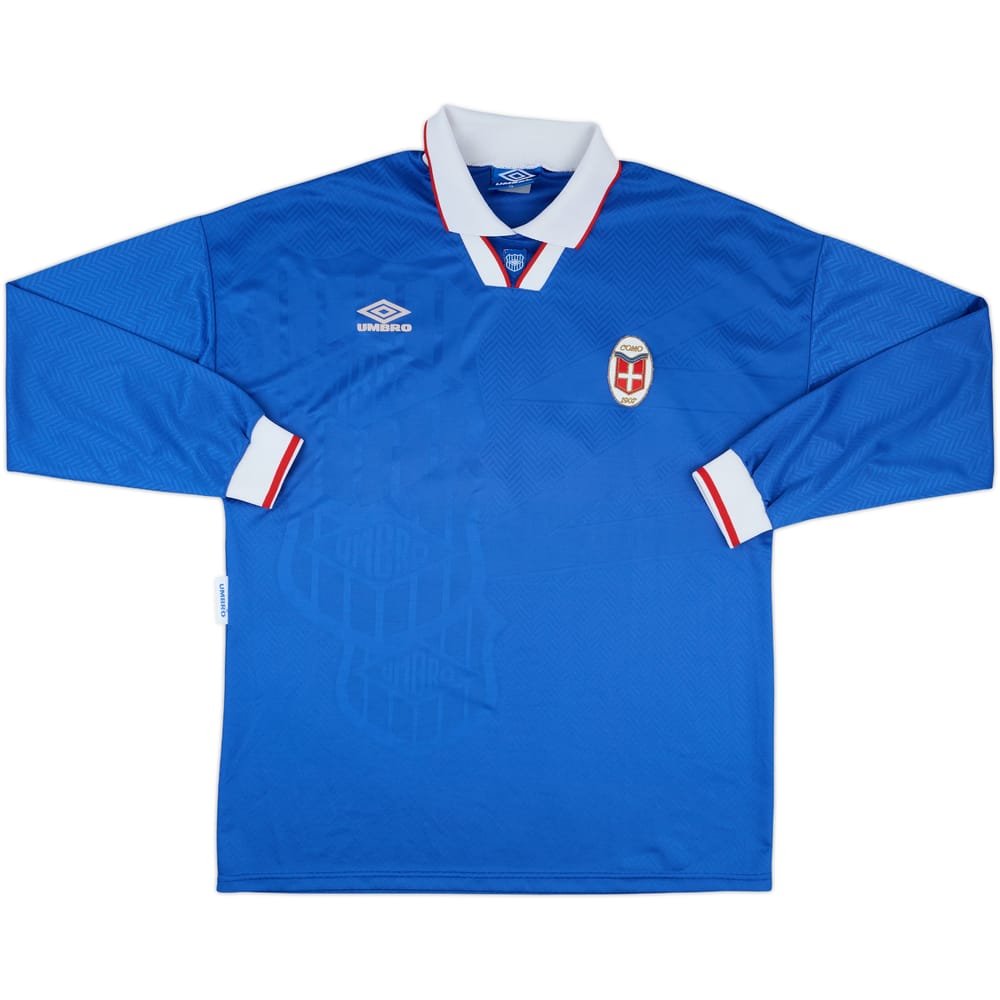 1993-94 Como Home L/S Shirt #16 - 6/10 - (XL)
