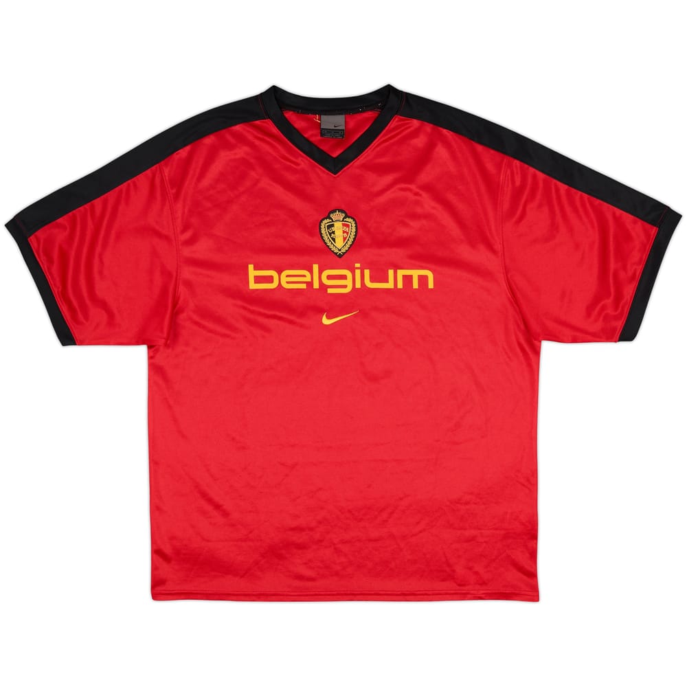 2002-03 Belgium Nike Training Shirt - 9/10 - (M)