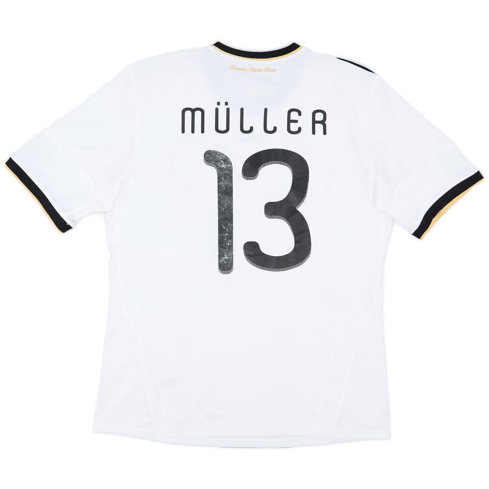 2010-11 Germany Home Shirt Muller #13 - 6/10 - (XL)