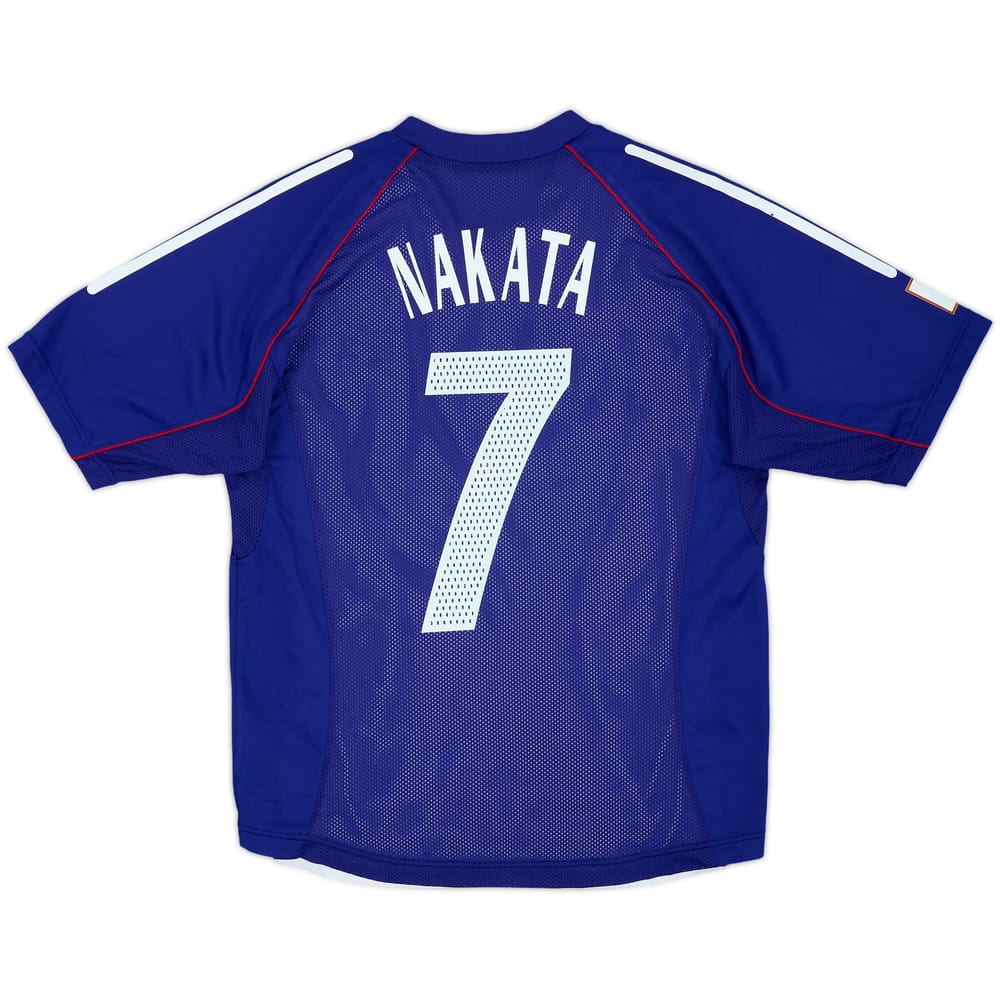 2002-04 Japan Player Issue Home Shirt Nakata #7 - 8/10 - (M)
