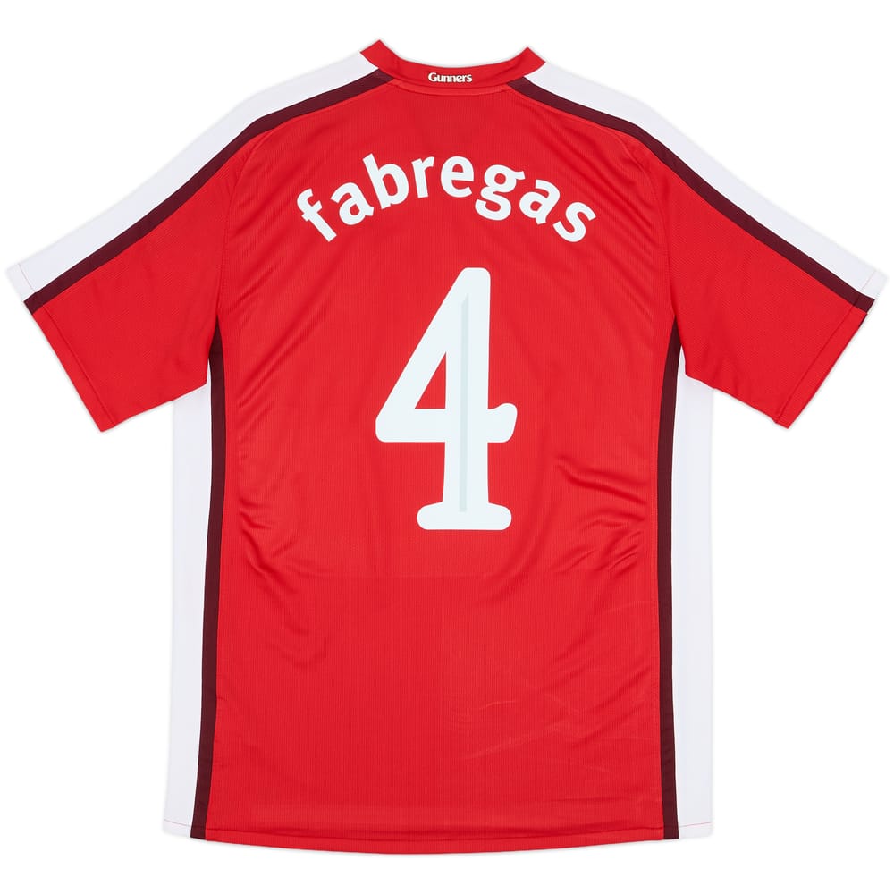 2008-10 Arsenal Home Shirt Fabregas #4 - 8/10 - (M)