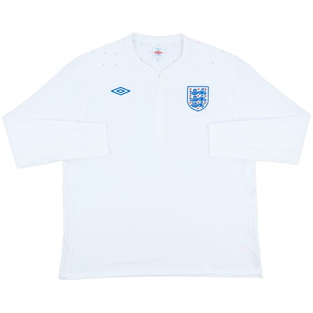 2010-11 England Home L/S Shirt Rooney #10 - 10/10 - (3XL)