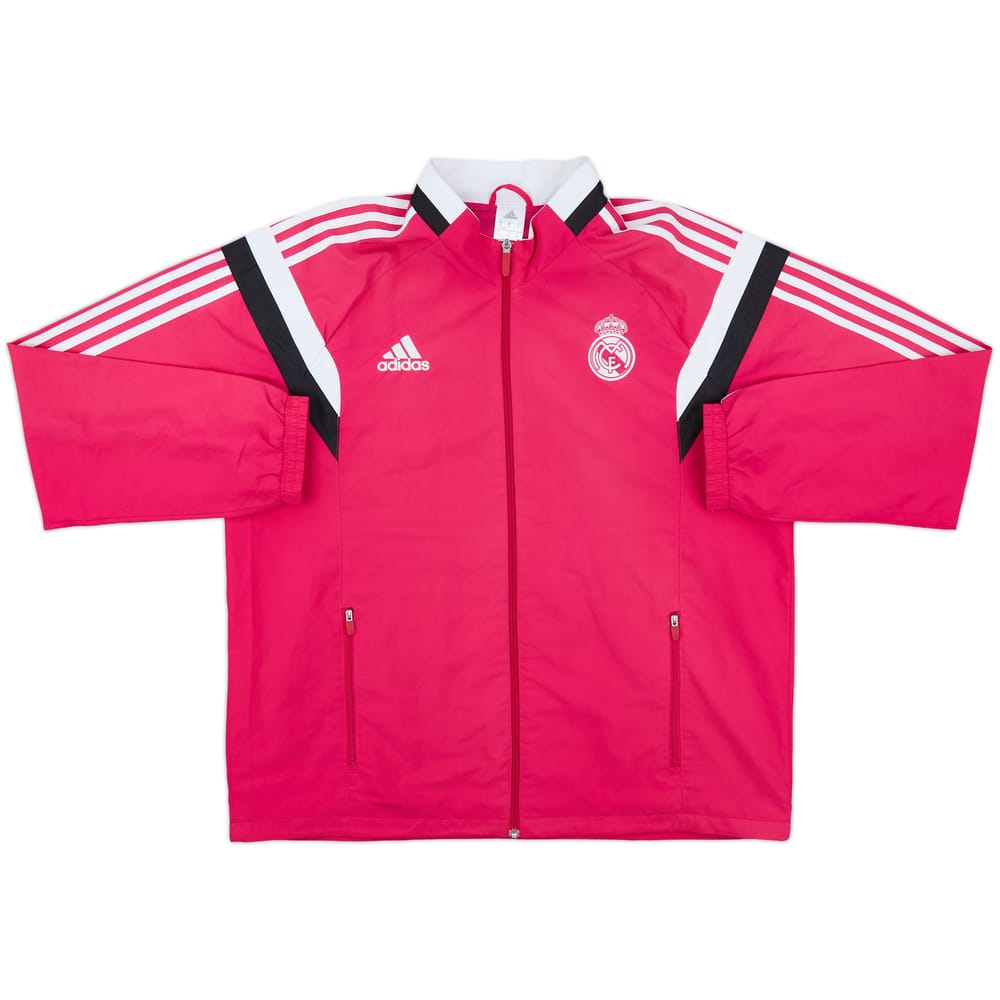 2014-15 Real Madrid adidas Track Jacket - 8/10 - (XL)