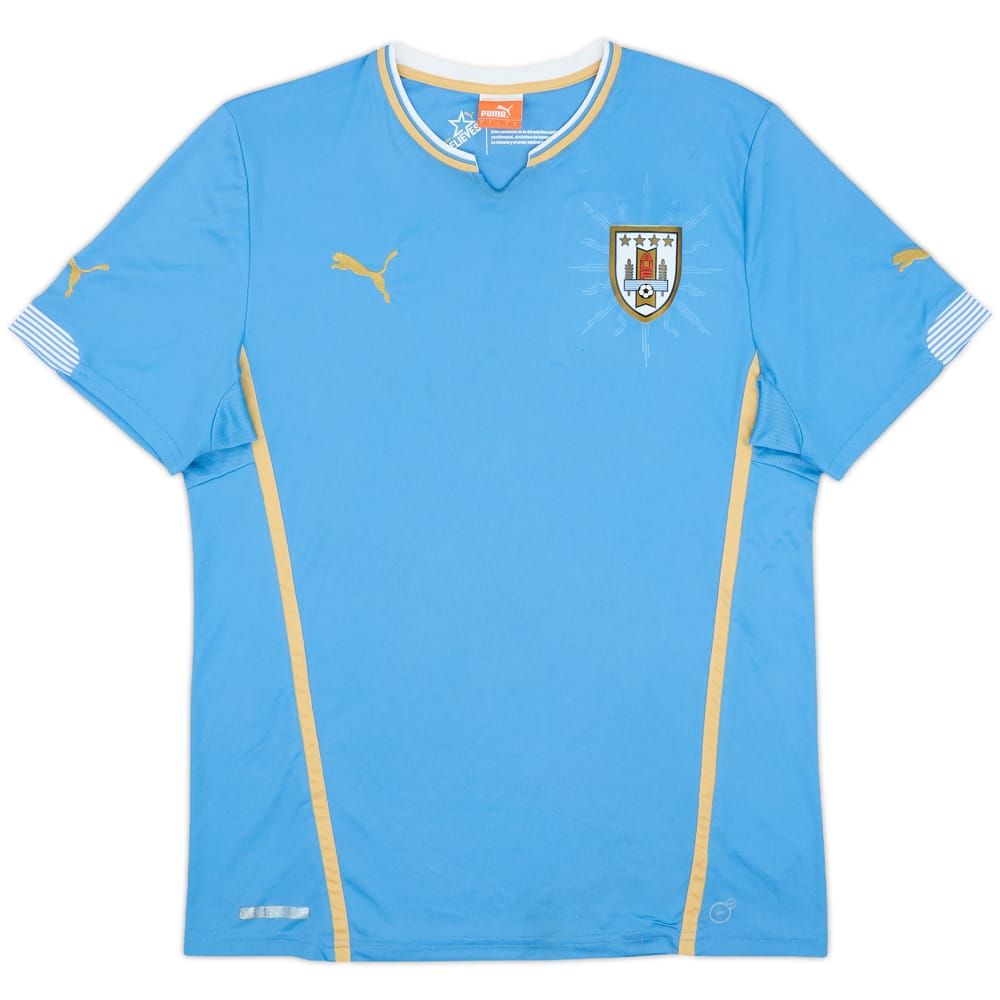 2014-15 Uruguay Home Shirt - 7/10 - (L)