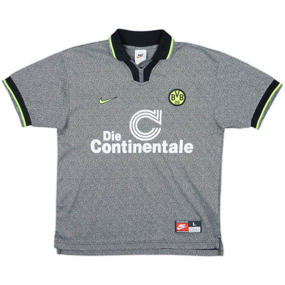 1997-98 Borussia Dortmund Away Shirt - 6/10 - (L.Boys)