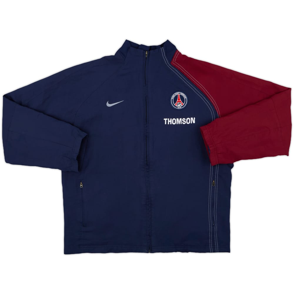 2004-05 Paris Saint-Germain Player Issue Nike Track Jacket - 8/10 - (XL)