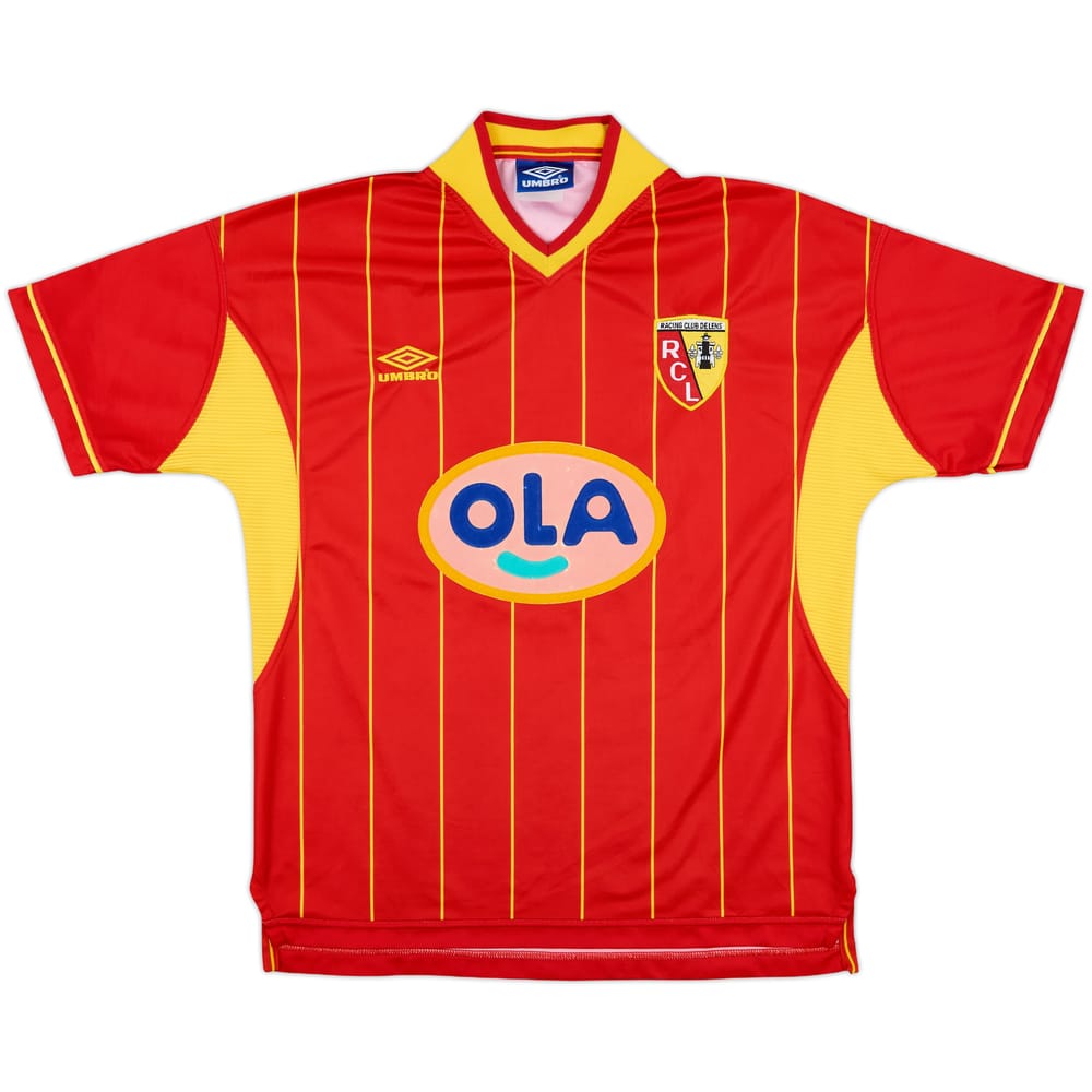 1999-00 Lens Home Shirt - 4/10 - (XL)