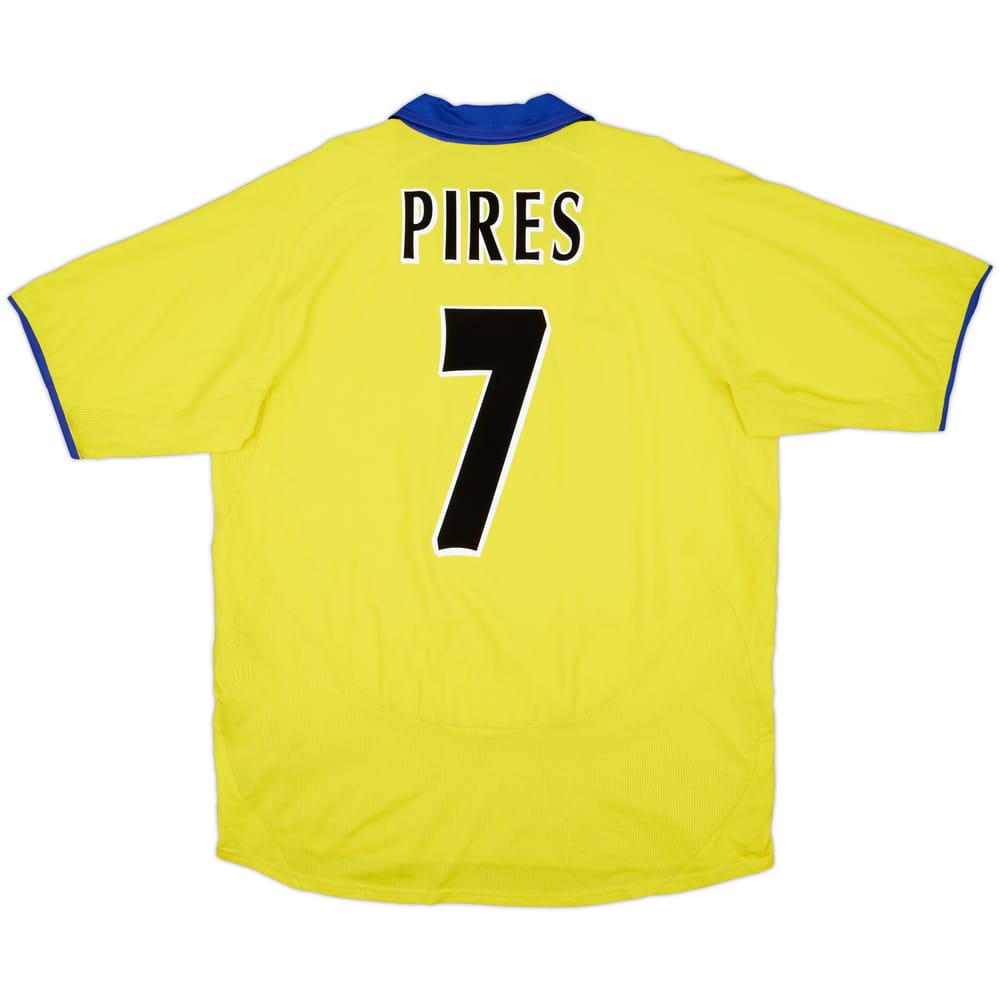 2003-05 Arsenal Away Shirt Pires #7 - 7/10 - (L)