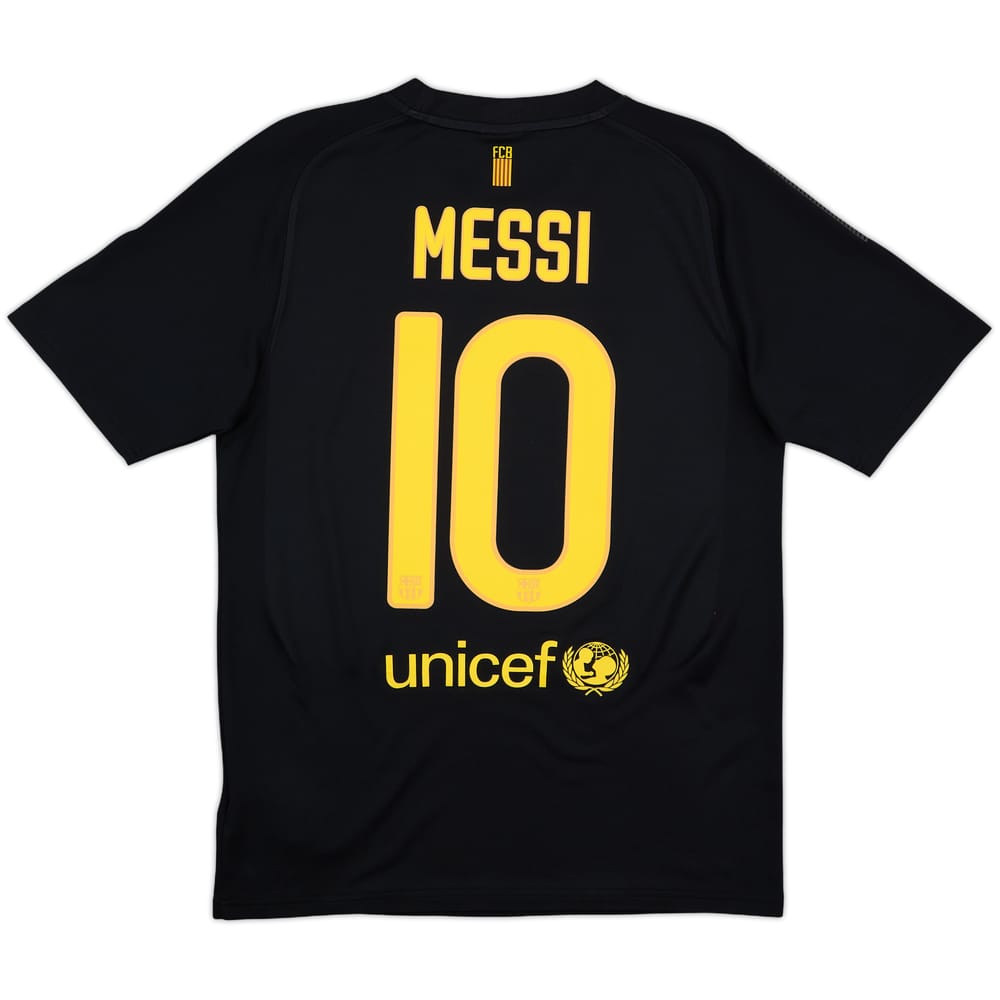 2011-12 Barcelona Basic Away Shirt Messi #10 - 8/10 - (S)