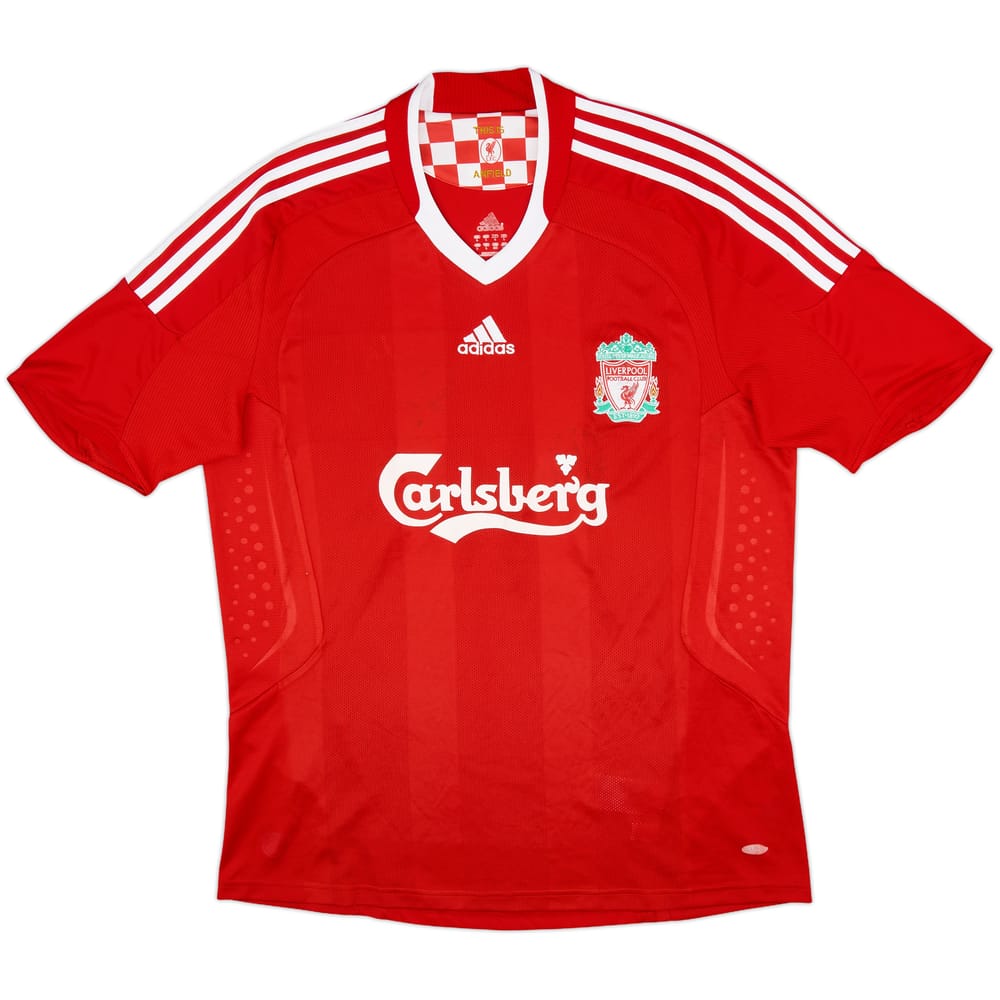 2008-10 Liverpool Home Shirt - 8/10 - (L)
