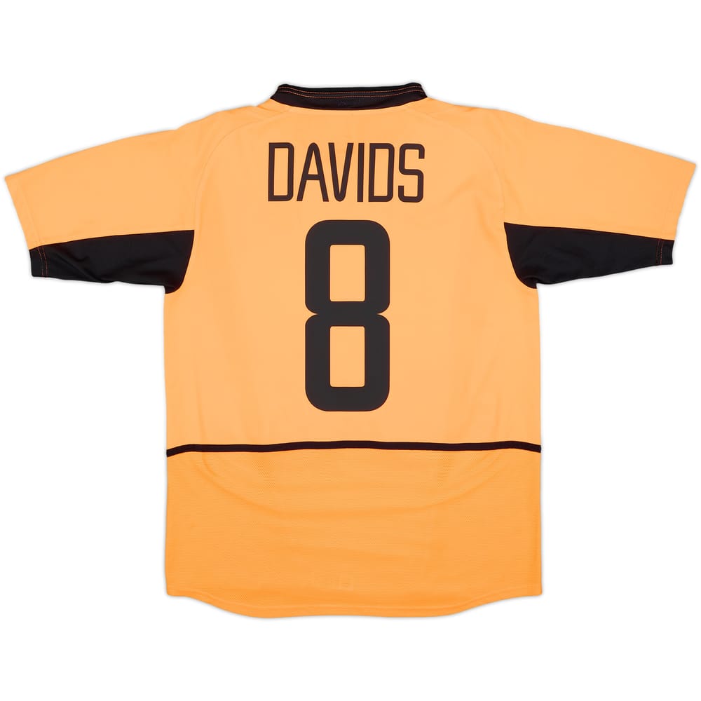 2002-04 Netherlands Home Shirt Davids #8 - 8/10 - (XL.Boys)