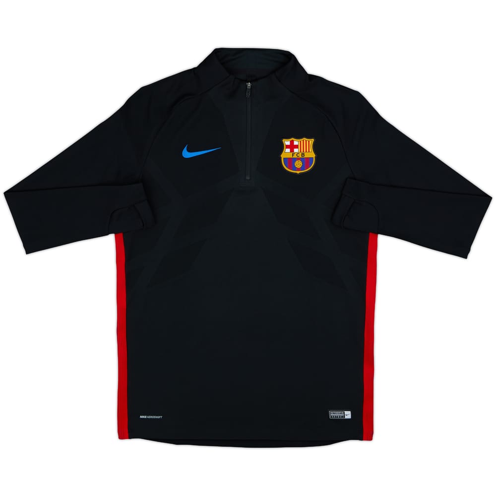 2017-18 Barcelona Nike Aeroswift 1/4 Zip Training Top - 10/10 - (M)