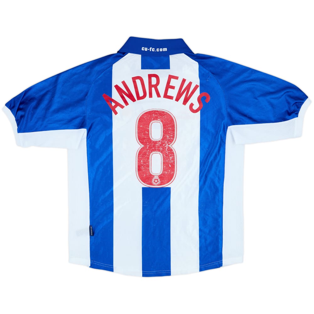 2002-04 Colchester Home Shirt Andrews #8 - 6/10 - (M)