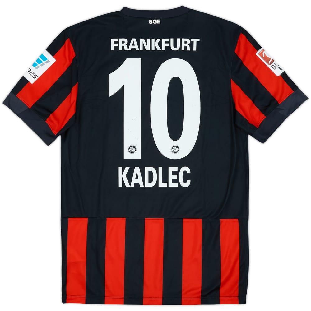 2014-15 Eintracht Frankfurt Home Shirt Kadlec #10 - 6/10 - (S)