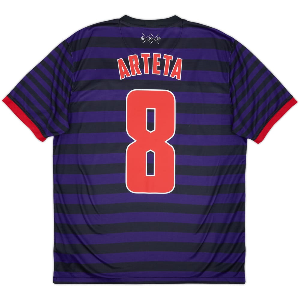 2012-13 Arsenal Away Shirt Arteta #8 - 8/10 - (L)